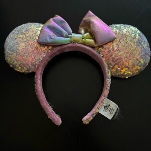 Walt Disney World 50th Minnie Mouse EARidescent Sequin Ear Headband